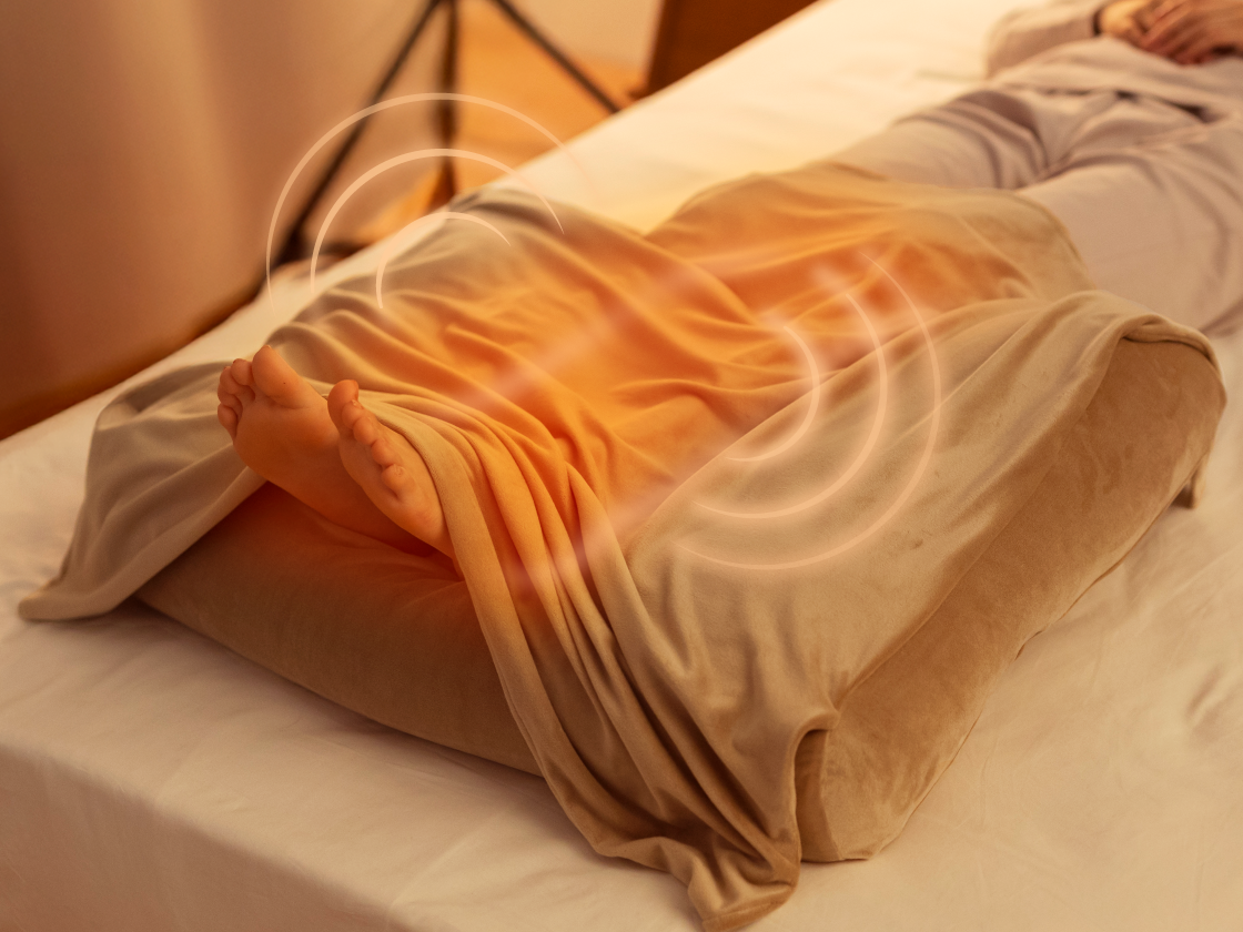 ふくらはぎがホッとする足枕