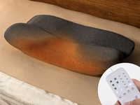 首と肩がホッとする横寝枕サイドフィットのあたため機能利用イメージ